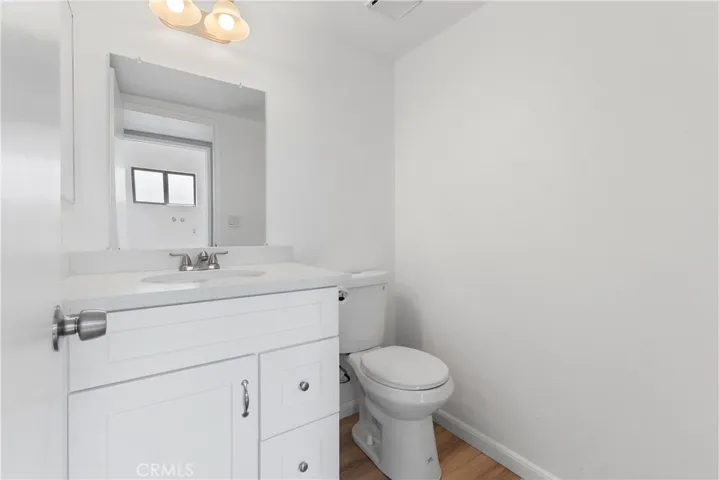 Half bathroom down stairs