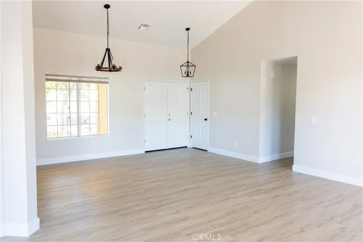 Front entry interior