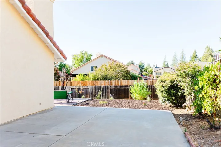 large Side yard wired for Spa/etc