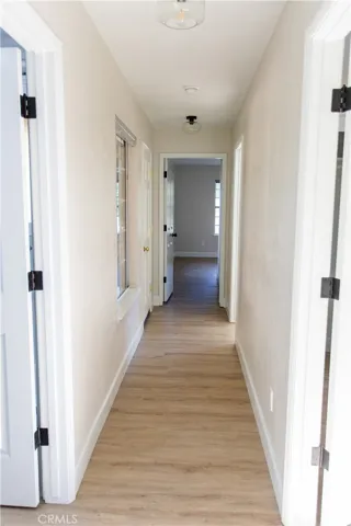 Hallway to rear bedrooms