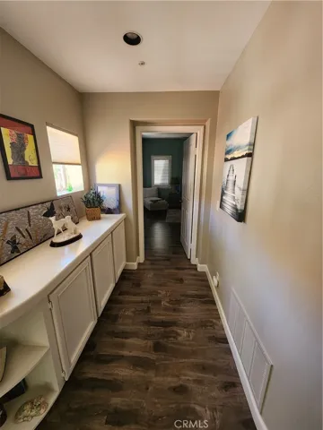 Hall to second Primary bedroom