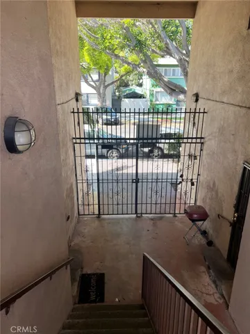 Looking to front gate
