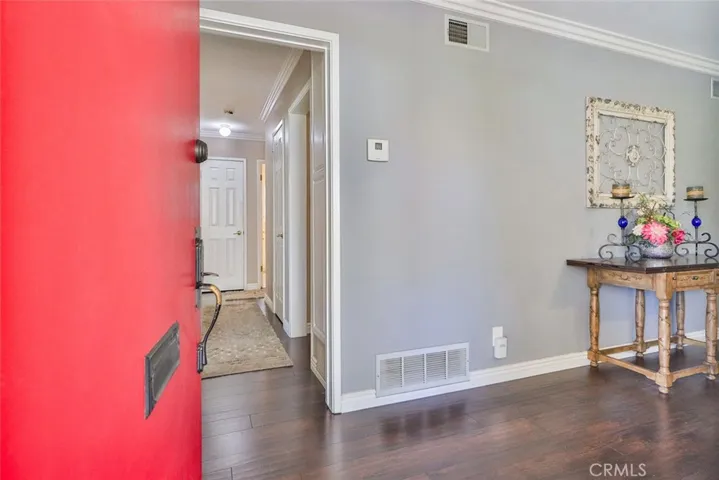 Entrance into the living room