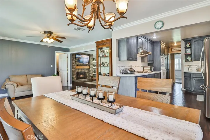 Open concept- dining room
