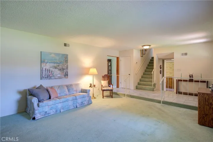Stairs to 4 bedrooms