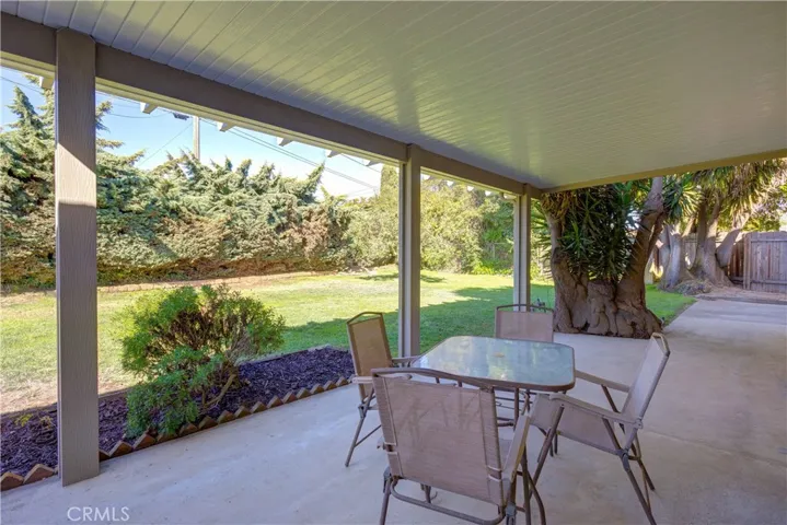 Covered Back Patio