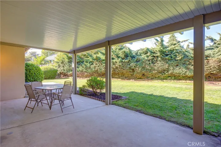 Large Concrete Patio