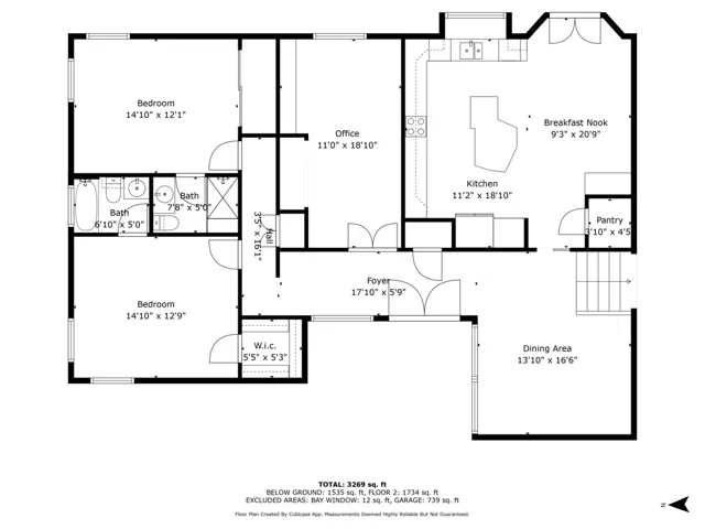 2D - 1st Level Floorplan