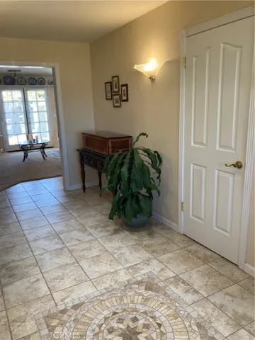 Front entrance into the home