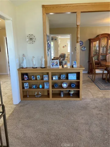 Living room looking into the dining area
