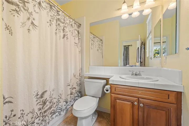 Bathroom attached to bedroom