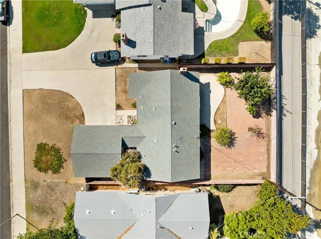 Directly overhead