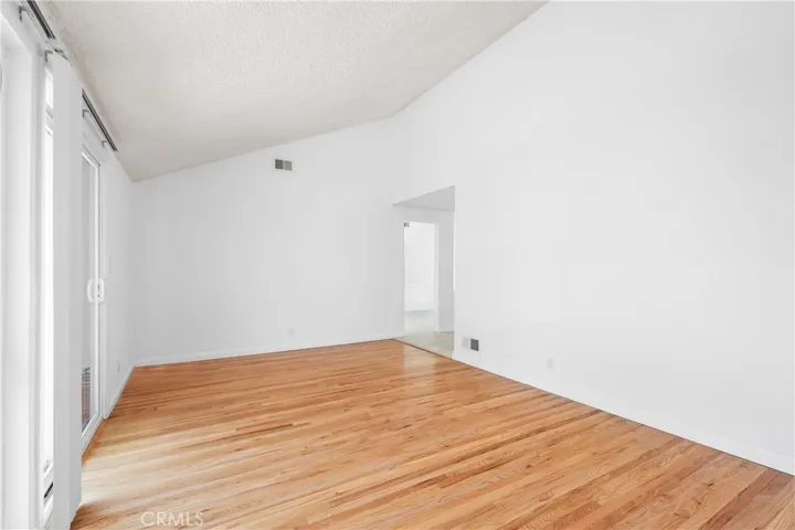 Living room with hardwood floors