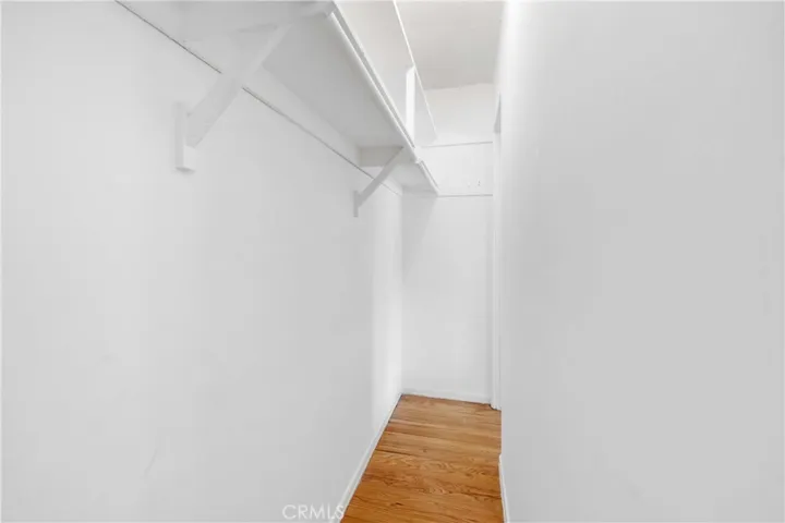 Interior of primary closet