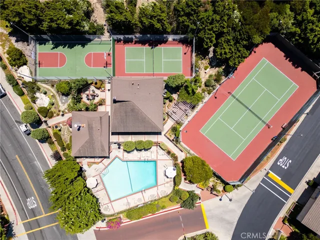 Clubhouse and community pool #2, basketball court, sport courts, tennis court.