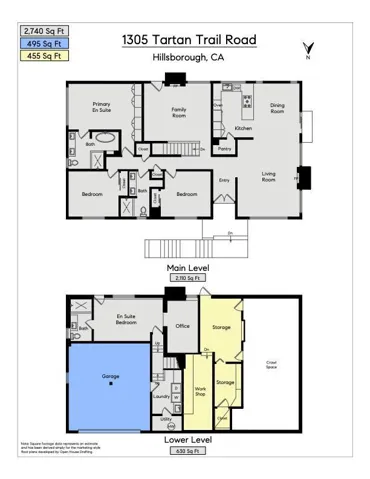 1305 Tartan Trail Road, Hillsborough, California 94010