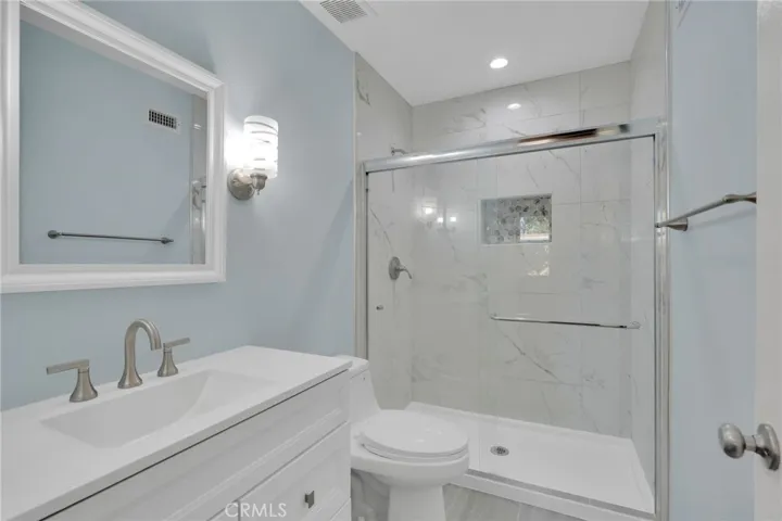 Remodeled Private Bathroom for primary bedroom.
