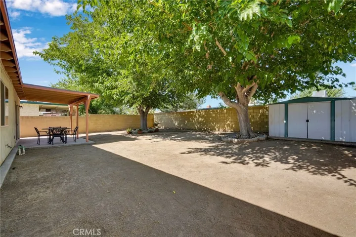 Extra storage shed or you can remove and will have even more space