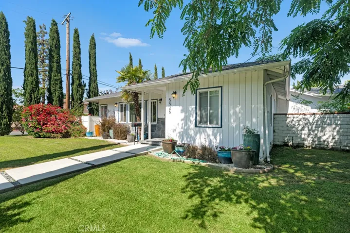 Front yard side