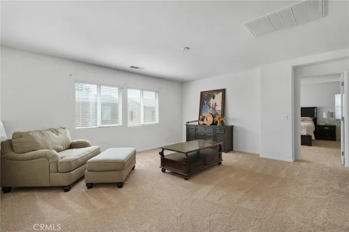 Spacious loft area.