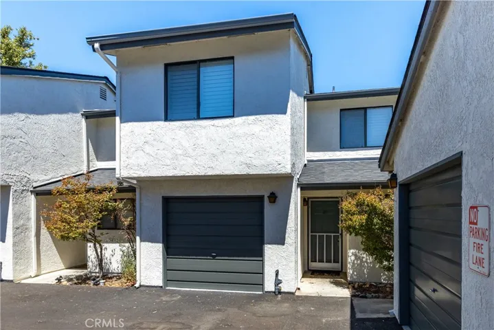 Home with attached garage
