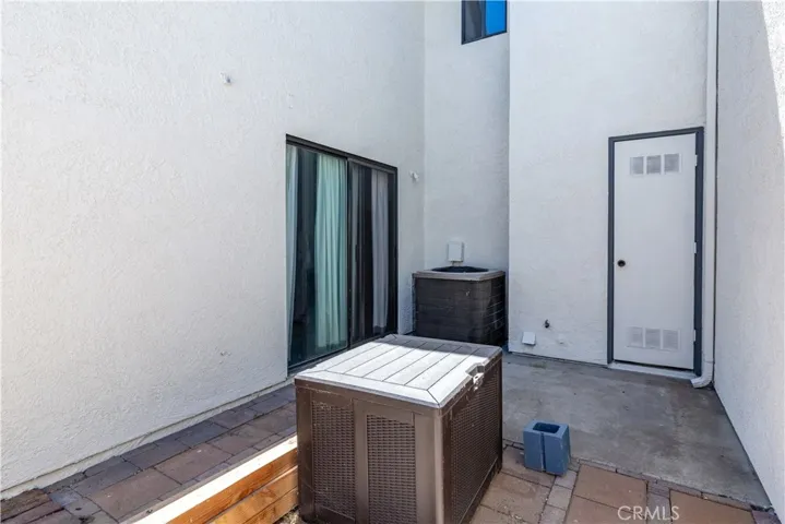 Back yard toward slider