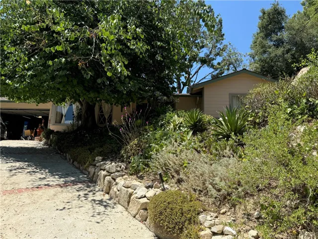 Up driveway