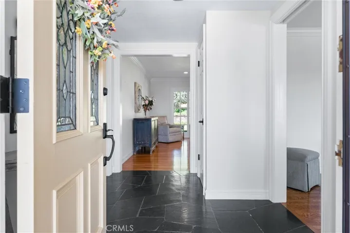 Foyer greets guests to reveal a bright, airy floorplan.