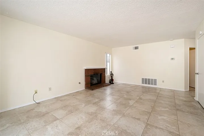 Family Room Area with Fireplace.