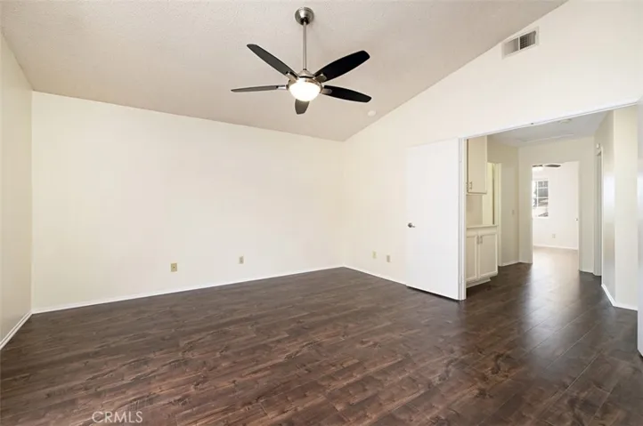 Primary Bedroom with Ceiling Fan.