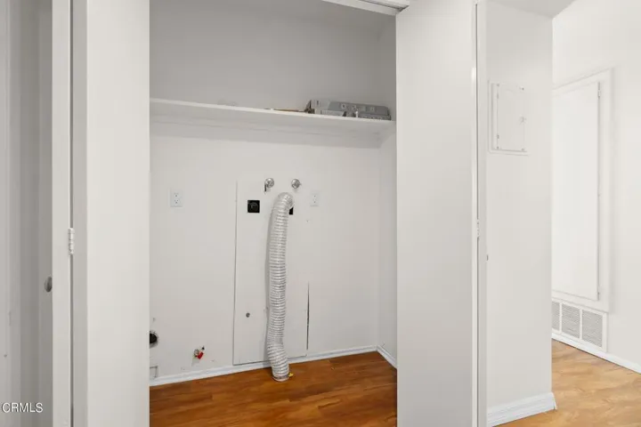 Laundry closet