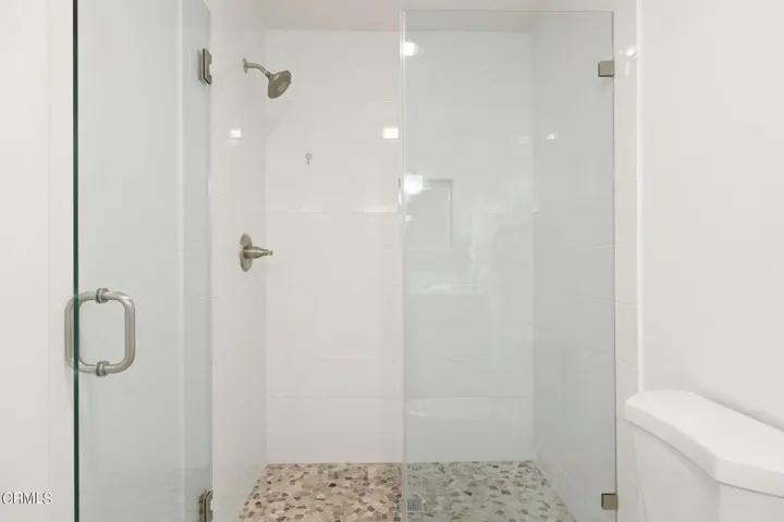 Primary bathroom shower