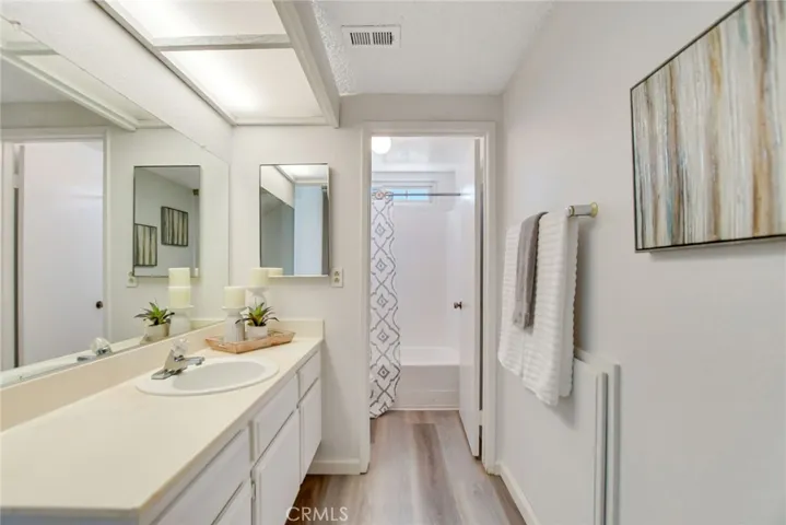 Master bathroom.