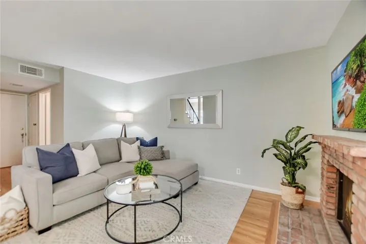 Family room with a half bath and connect to 2 cars garage.