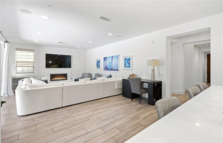 Open concept living room