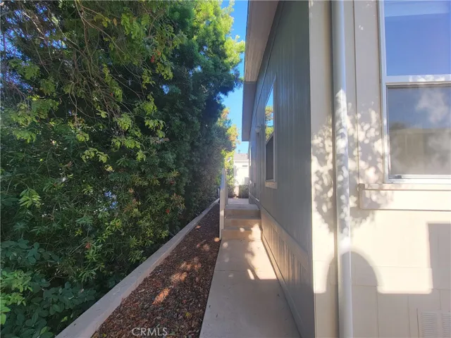 There is greenery all around, enhancing the atmosphere inside and outside.