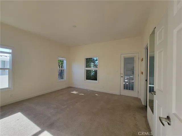 The master bedroom comes complete with a double-sink bathroom.