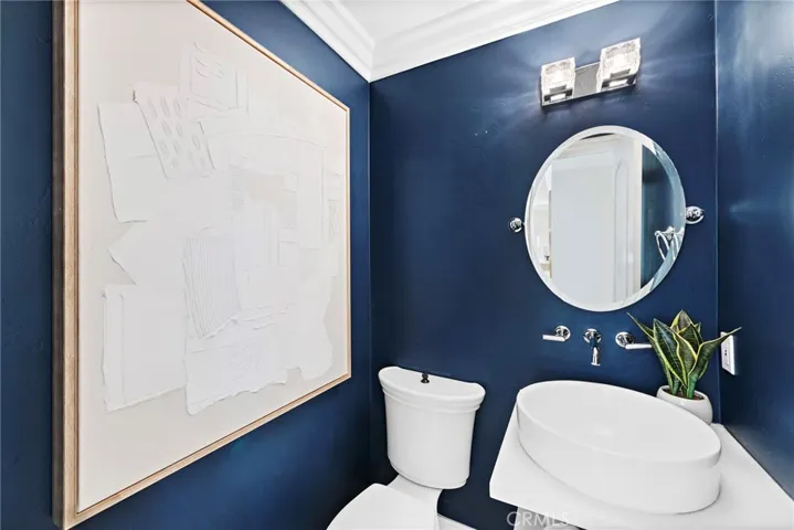 Main floor powder room.
