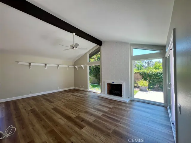 Family room off kitchen