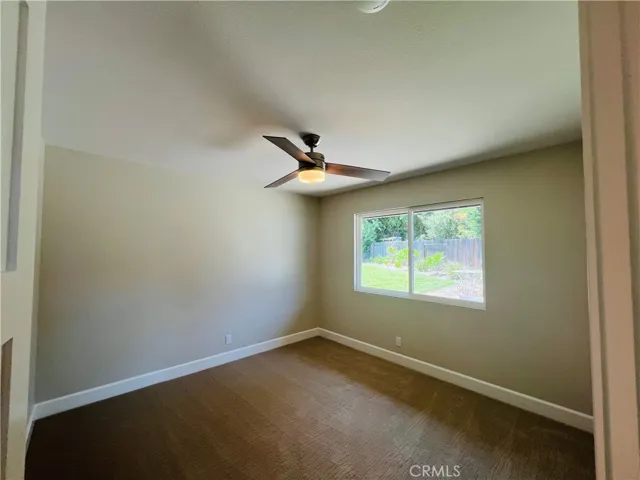 One of three secondary bedrooms