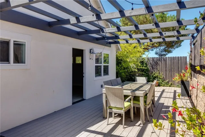 Back Patio and Pergola