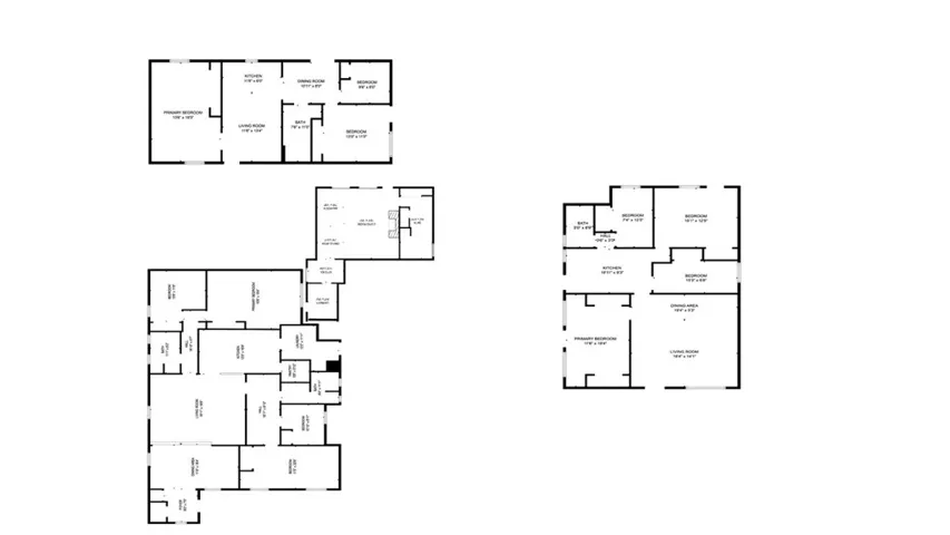 Aerial Floor Plan View