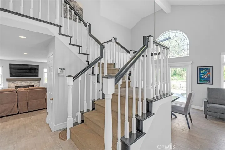 Stylish modern stairway