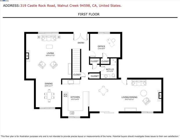 319 Castle Rock Road, Walnut Creek, California 94598-4518