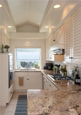 Kitchen with tons of storage and views!