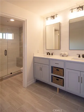 Primary suite bathroom
