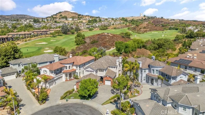 Cul-de-sac, quiet street, golf course view home.