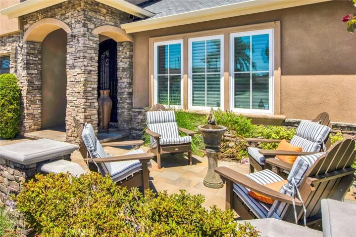 Front Patio at Entry