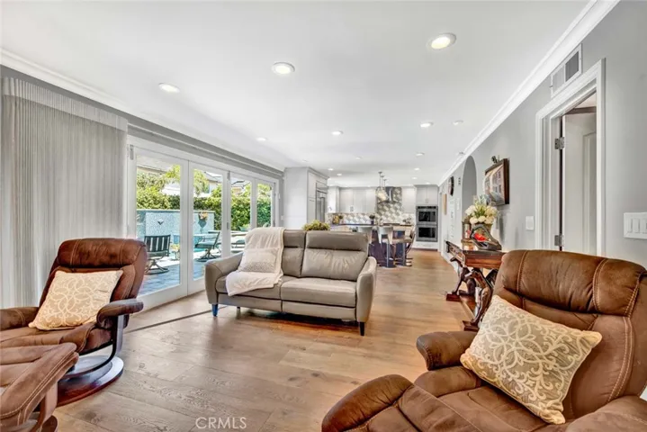 Family Room Looking Back at Kitchen