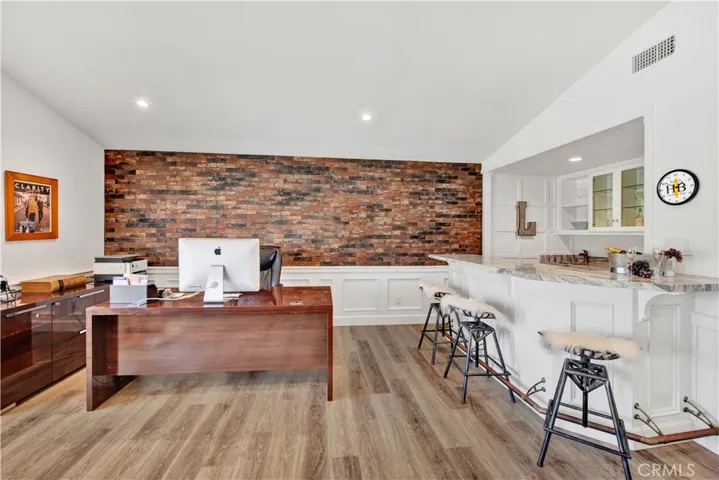 Bonus Room with Wet Bar on Right
